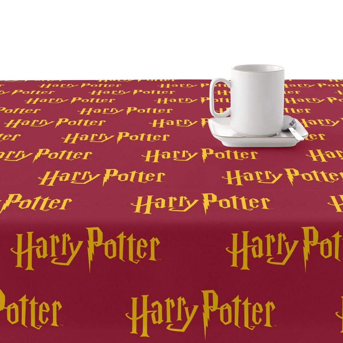 Fläckresistent bordsduk i harts Harry Potter Röd